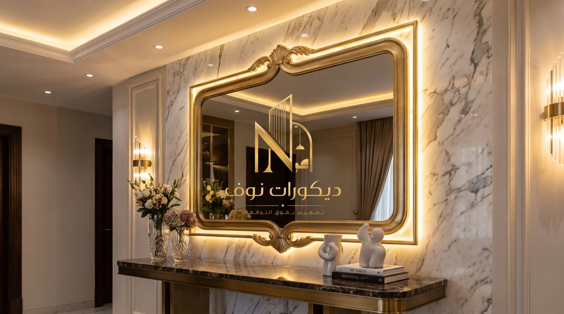 أفكار ديكور المرايا الجدارية العصرية 2026