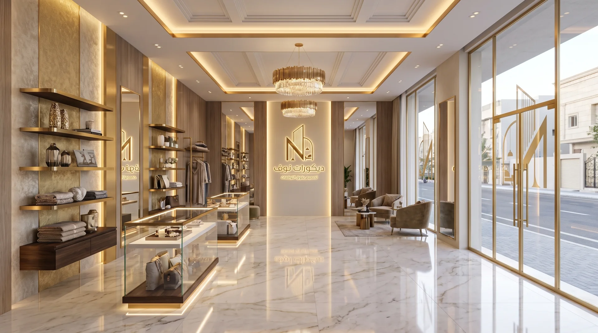 دليل تصميم ديكور المحلات التجارية لجذب العملاء